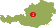 Mapa Austrii Mapa Austrii