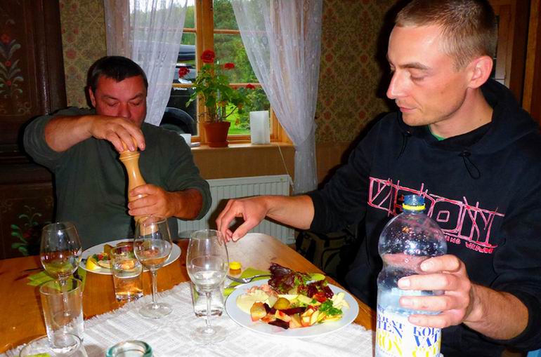 na ryby do Szwecji